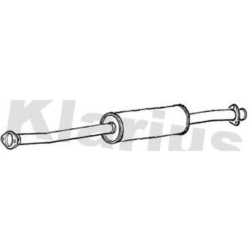 Klarius Box With Front Pipe Front fits Citroën Relay I 1994-2002 2.5