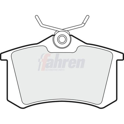 Fahren Rear Brake Pad Set FBP3005