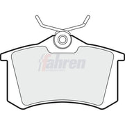Fahren Front & Rear Brake Discs & Pads fits Peugeot 208 I 2012-2019 1.6