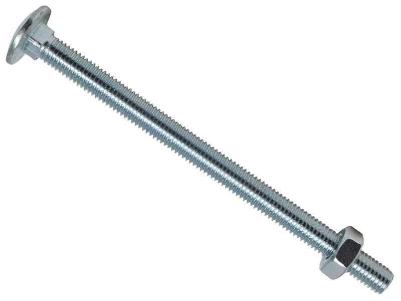 METALMATE Cup Square Hex Bolt & Nut ZP M10 x 180mm Box 10 METALMATE� - NN4 Online