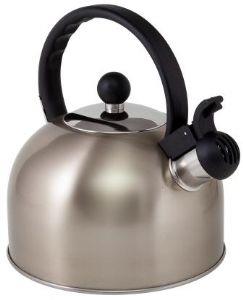 ViaMondo Stainless Steel Gas Hob 2 Litre Whistle Kettle - Soft Gold Via Mondo - Dynamic Drive