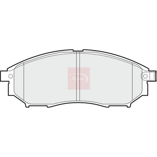 Apec Front Brake Pad Set PAD1502