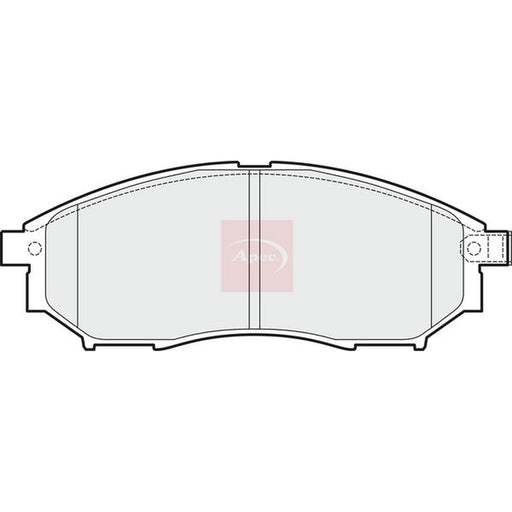 Apec Front Vented & Rear Vented Brake Discs & Pads fits Infiniti Q70 2013 on 3.5