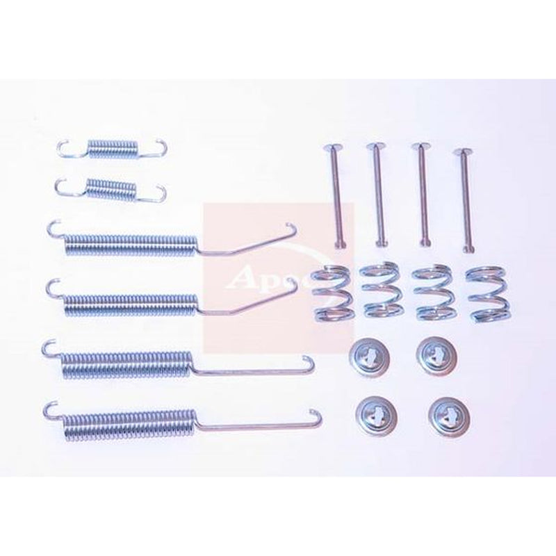 Apec Brake Shoe Accessory Kit Rear fits Mitsubishi L200 1996-2007 2.5 2.8 3.0