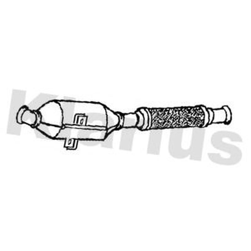 Klarius Catalyst Type Approved fits Ford Fiesta VII 2019-2021 1.0
