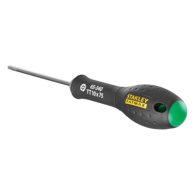 Stanley® Hand Tools FatMax® Screwdriver Tamper-proof TORX Tip TTX10 x 75mm STANLEY® Hand Tools - Dynamic Drive