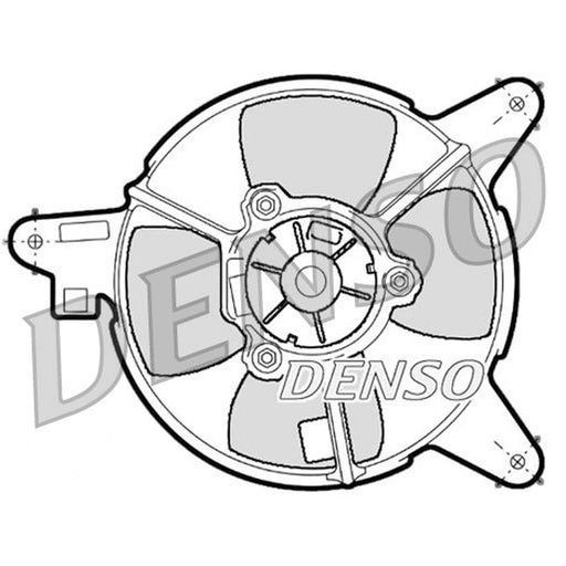 Denso Engine Cooling Fan fits Autobianchi Y10 1986-1995 1.0