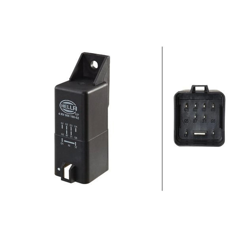 Hella Glow Plug Control Unit fits Chrysler Grand Voyager V 2007 on 2.8