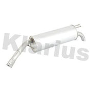 Klarius Box With Tail Pipe Rear fits Opel Corsa D 2006-2014 1.0