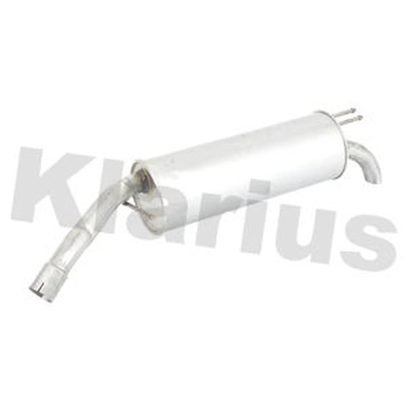 Klarius Box With Tail Pipe Rear fits Opel Corsa D 2006-2014 1.0