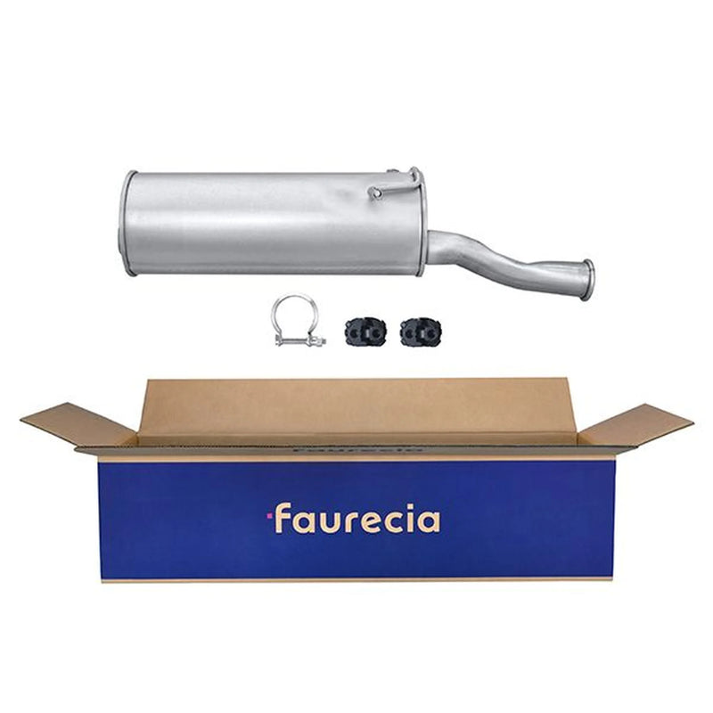 Hella End Silencer Rear fits Citroën Xsara Picasso 1999-2011 1.6 2.0
