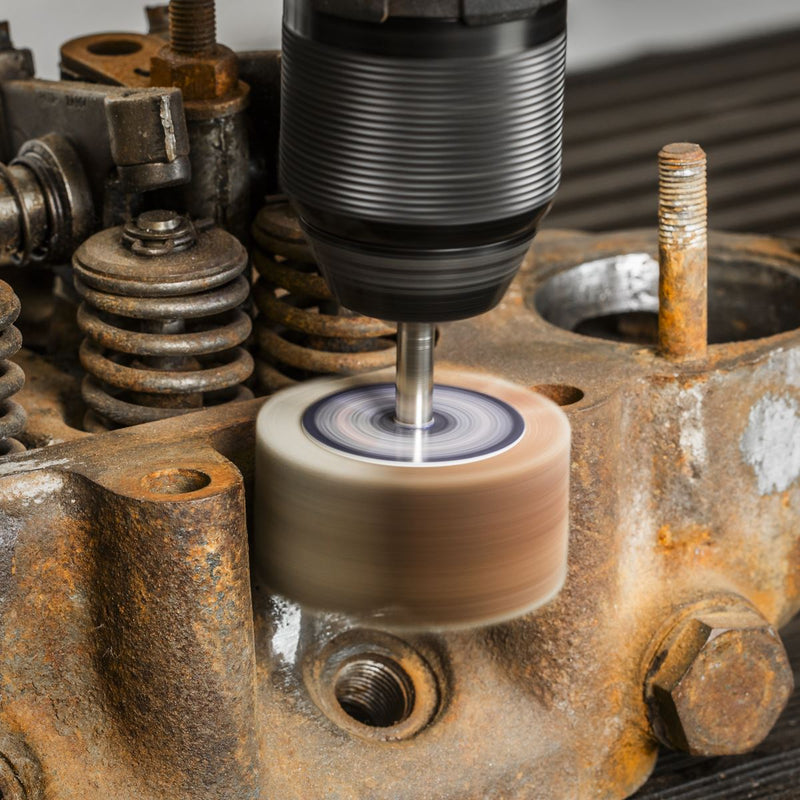 Sealey 50 x 25mm Abrasive Flap Wheel on 6mm Shaft 80Grit - Pack of 5 FW5025805 Sealey - Dynamic Drive