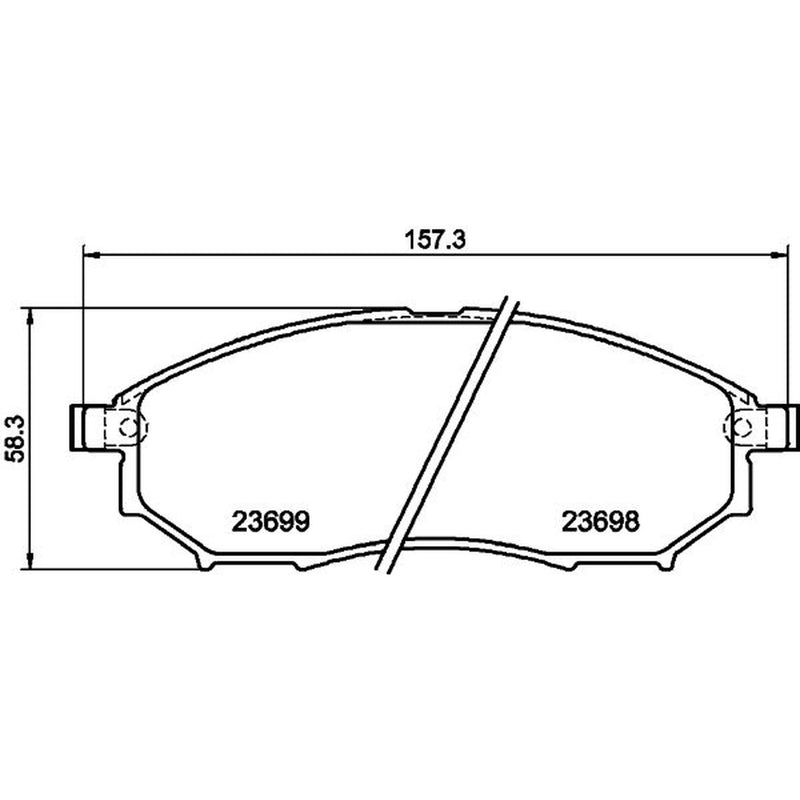Mintex Front Brake Discs & Pads fits Nissan Qashqai I 2007-2013 1.6 2.0