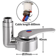Single Lever Twist Shower Mixer Nova - Dynamic Drive