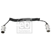 Febi Coiled Cable 7 Connectors 24V PU (Polyurethane) 171798 OE 550032181