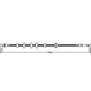 Borg & Beck Brake Hydraulic Hose Line Front Right BBH8388