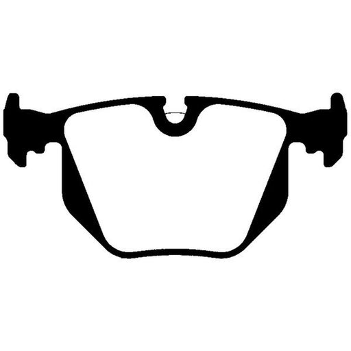 Abtex Rear Brake Pad Set fits BMW 3 1999-2007