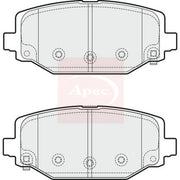 Apec Rear Brake Pad Set PAD1879