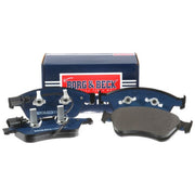 Borg & Beck Front & Rear Brake Discs & Pads fits Audi A8 D3 2002-2010 4.2