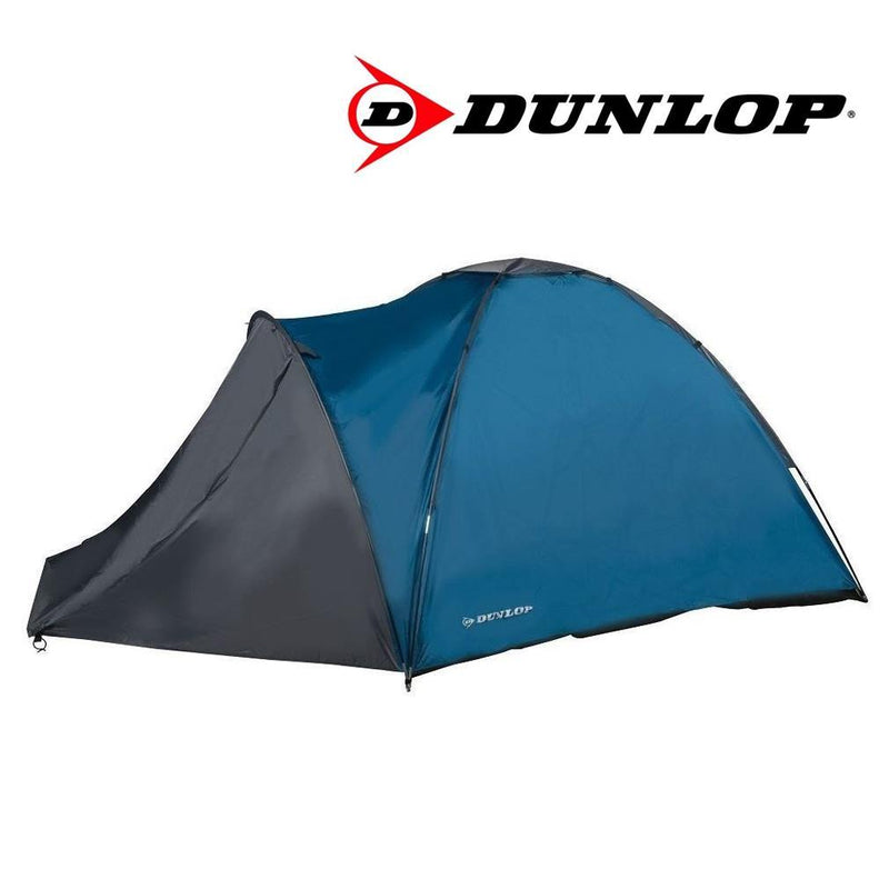 Dunlop 2-3 Man Tent with Porch Dunlop - Dynamic Drive