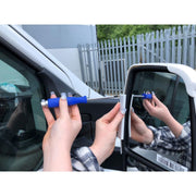 Durable Black Long Arm Mirror Protectors for Ford Transit Van/Motorhome (Set of 2) Milenco - Dynamic Drive