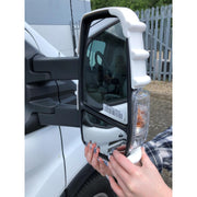Durable Black Long Arm Mirror Protectors for Ford Transit Van/Motorhome (Set of 2) Milenco - Dynamic Drive