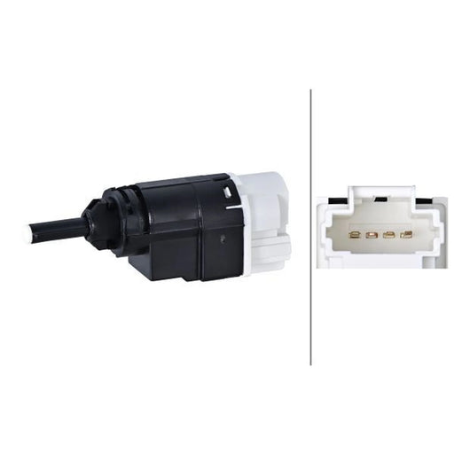 Hella Brake Light Switch fits Dacia Dokker 2012-2021 1.2 1.3 1.5 1.6