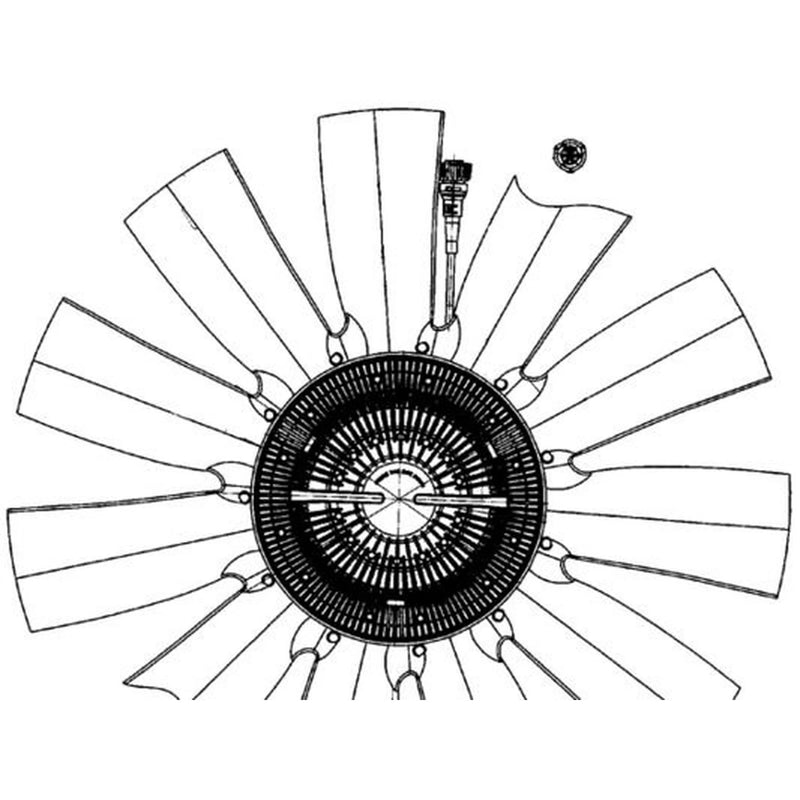 Mahle Engine Cooling Fan CFF 503 000P