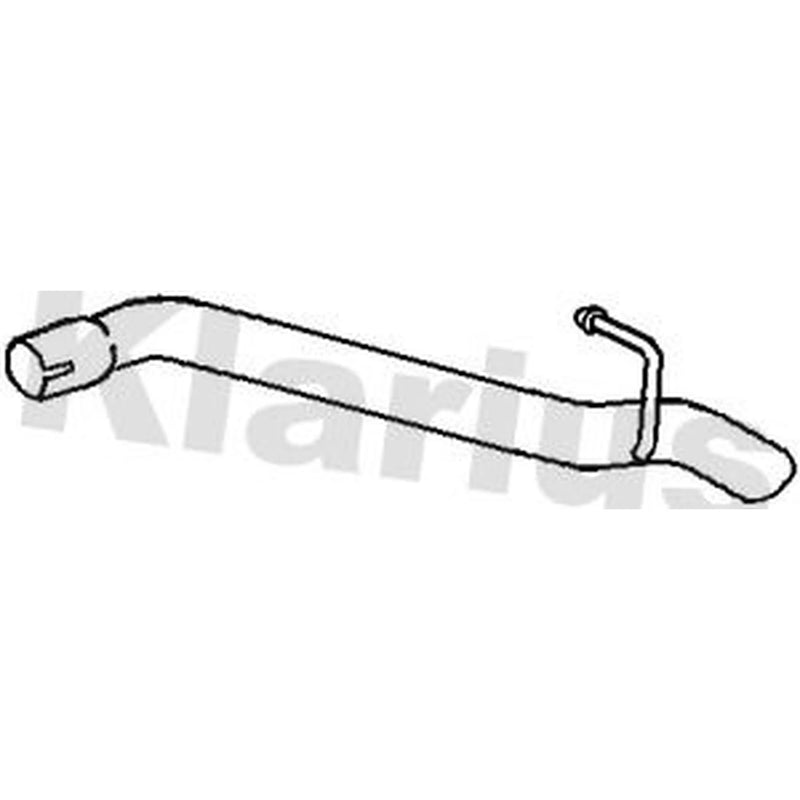 Klarius Exhaust Pipe OD fits Ford Focus II Station 2004-2012 2.0