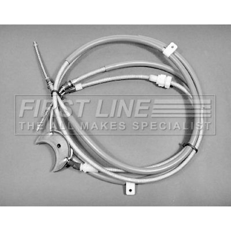 First Line Handbrake Cable Rear fits Ford Courier Box Body/Mpv 1991-1996 1.3 1.8