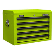 Superline Pro Superline PRO Topchest 5 Drawer - Green/Black AP26059THV Superline Pro - Dynamic Drive