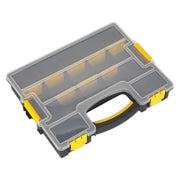 Sealey Parts Storage Case with Removable Compartments Stackable APAS15A Sealey - Dynamic Drive