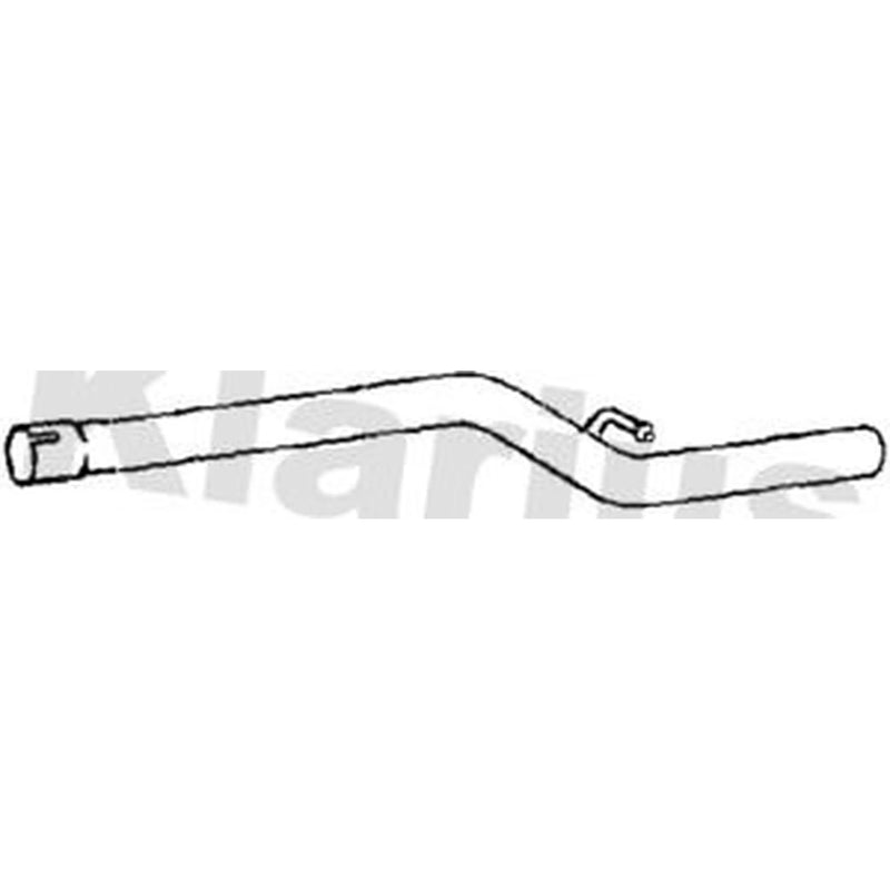Klarius Exhaust Pipe OD fits Ford Grand Tourneo Connect V408 2015-2022 1.5