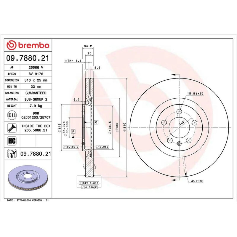 Brembo Front & Rear Brake Discs & Pads fits Audi A1 2010-2018 1.2 1.4 1.6 2.0