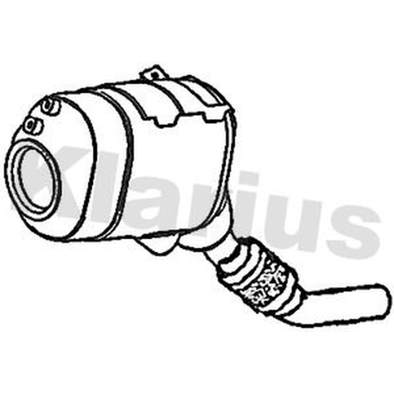 Klarius Diesel Particulate Filter Non T/A fits BMW 3 2004-2013