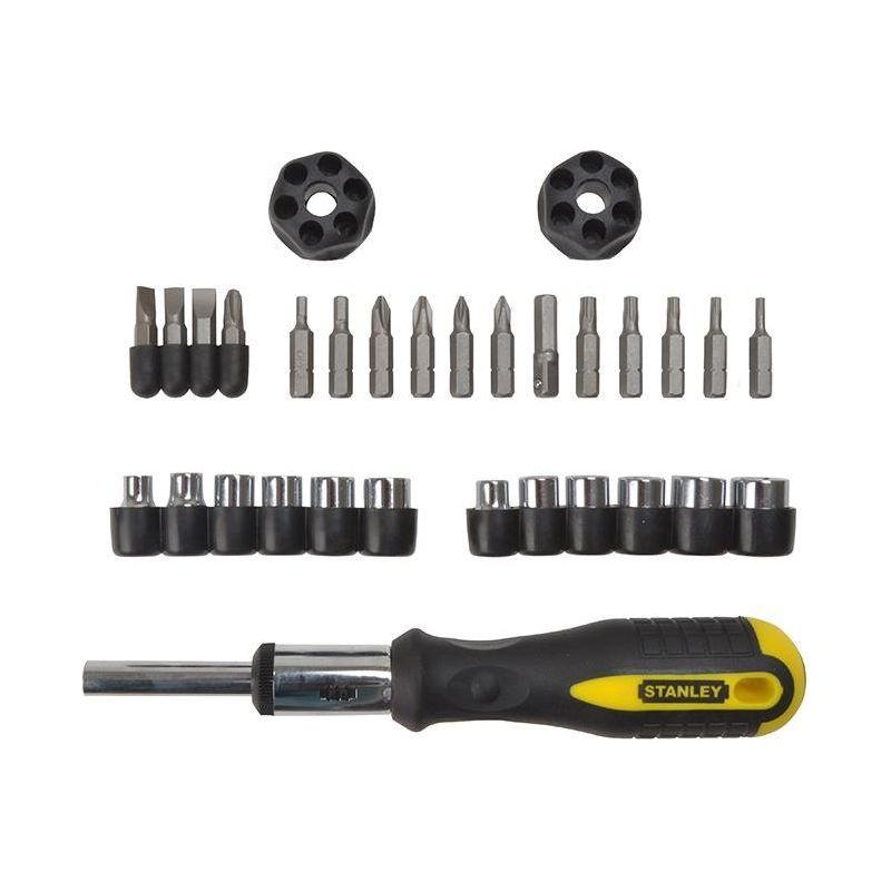 Stanley® Hand Tools Ratchet Screwdriver Set of 29 STANLEY® Hand Tools - NN4 Online