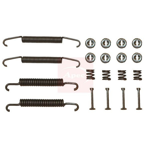 Apec Brake Shoe Accessory Kit Rear fits Fiat 126 1981-2000