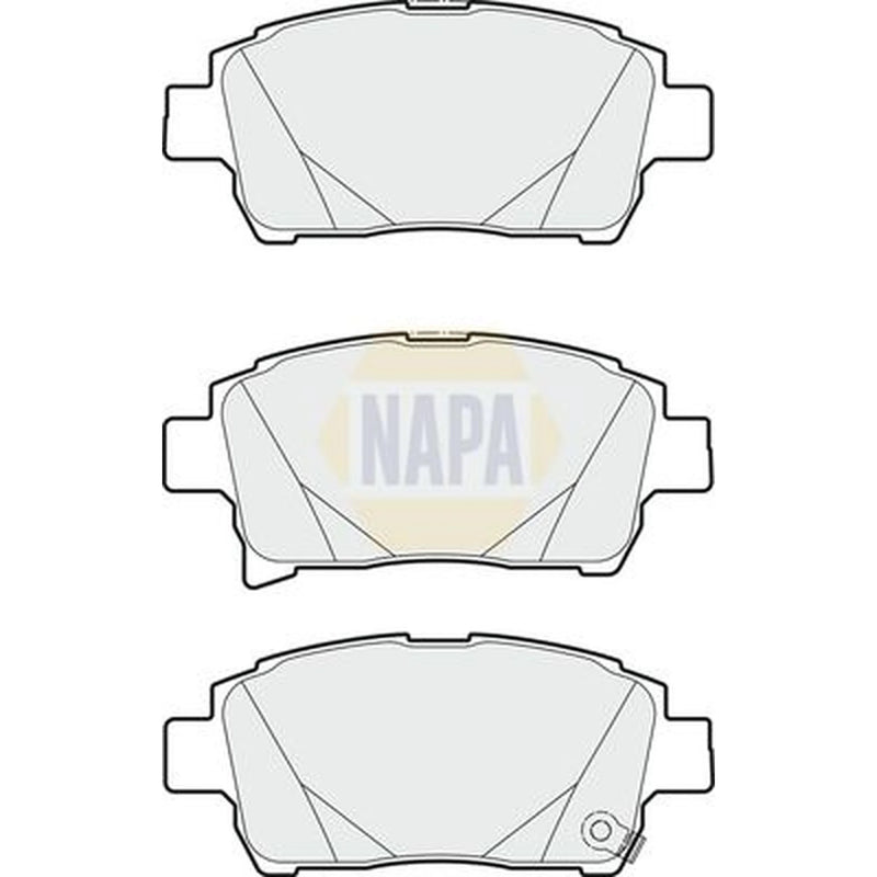 NAPA Front Brake Vented Discs & Pads fits Toyota Prius Liftback 2003-2009 1.5