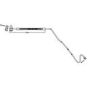 Juratek Brake Hydraulic Hose Line outer JBH1227L