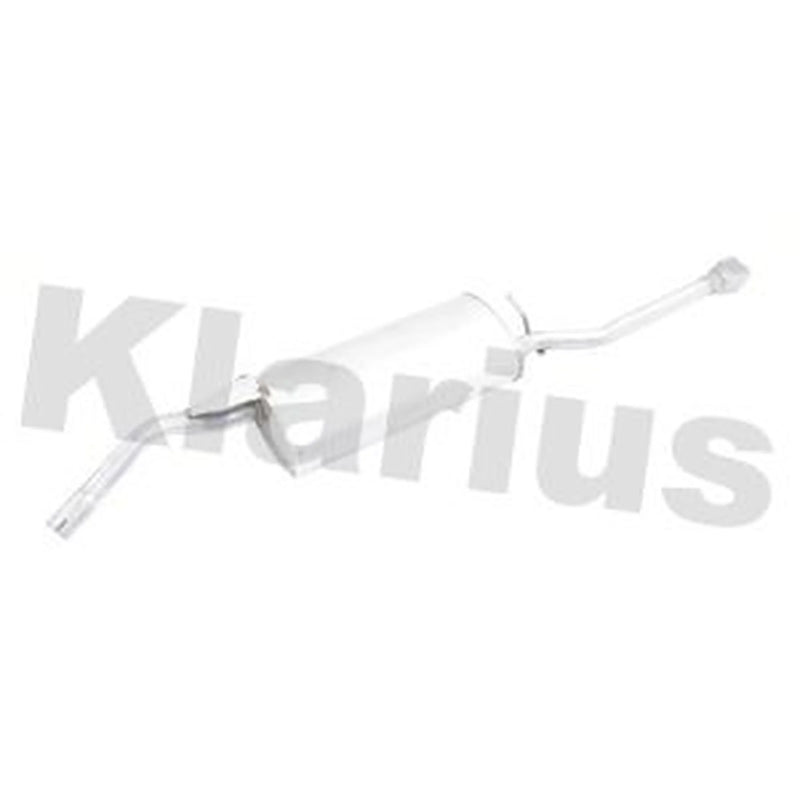 Klarius Box With Tail Pipe Rear fits Skoda Felicia 1995-2001 1.3