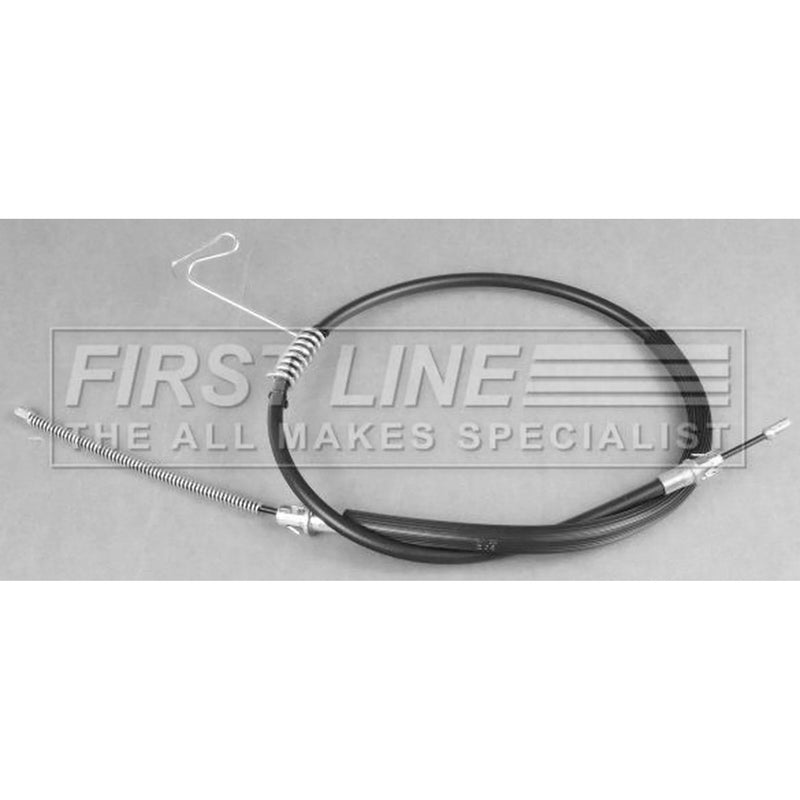 First Line Handbrake Cable Right Rear fits Ford Transit Platform 2000-2006 2.0