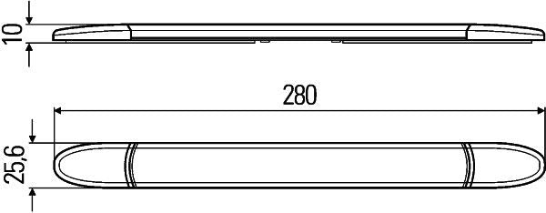 Hella 2JA 343 606-007 Interior Light