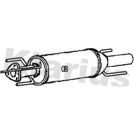 Klarius Diesel Particulate Filter W/Cat T/A Centre fits Fiat Croma 2005-2011 1.9