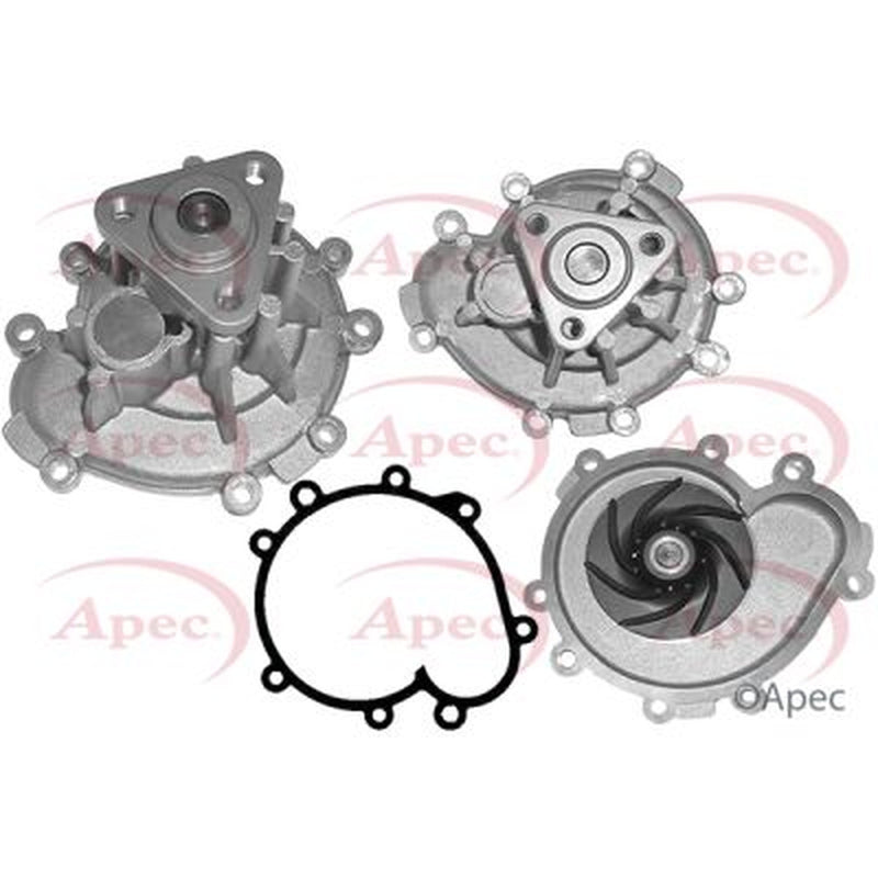 Apec Engine Cooling Water Pump fits Porsche Cayenne 2002-2007 4.5