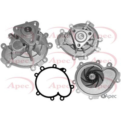 Apec Engine Cooling Water Pump fits Porsche Cayenne 2002-2007 4.5