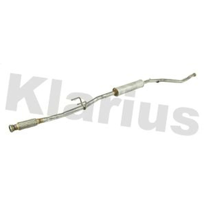 Klarius Box With Centre Pipe Centre fits Peugeot 206 2003-2008 1.4
