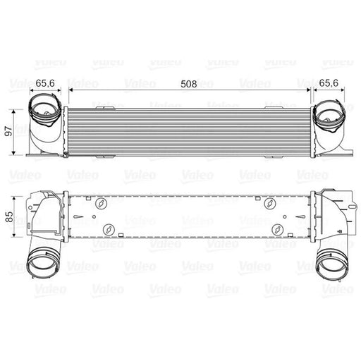 Valeo Intercooler (Charge Air Cooler) 818553