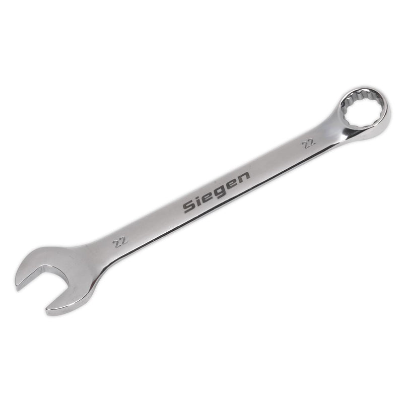 Sealey Combination Spanner 22mm S01022 Siegen by Sealey - Dynamic Drive
