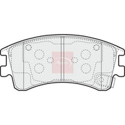 Apec Front Brake Pad Set fits Mazda 6 2002-2007 2.0 2.3 3.0