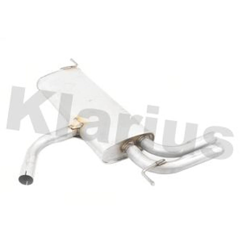 Klarius Box With Tail Pipe Rear fits Seat Altea 2004-2009 2.0